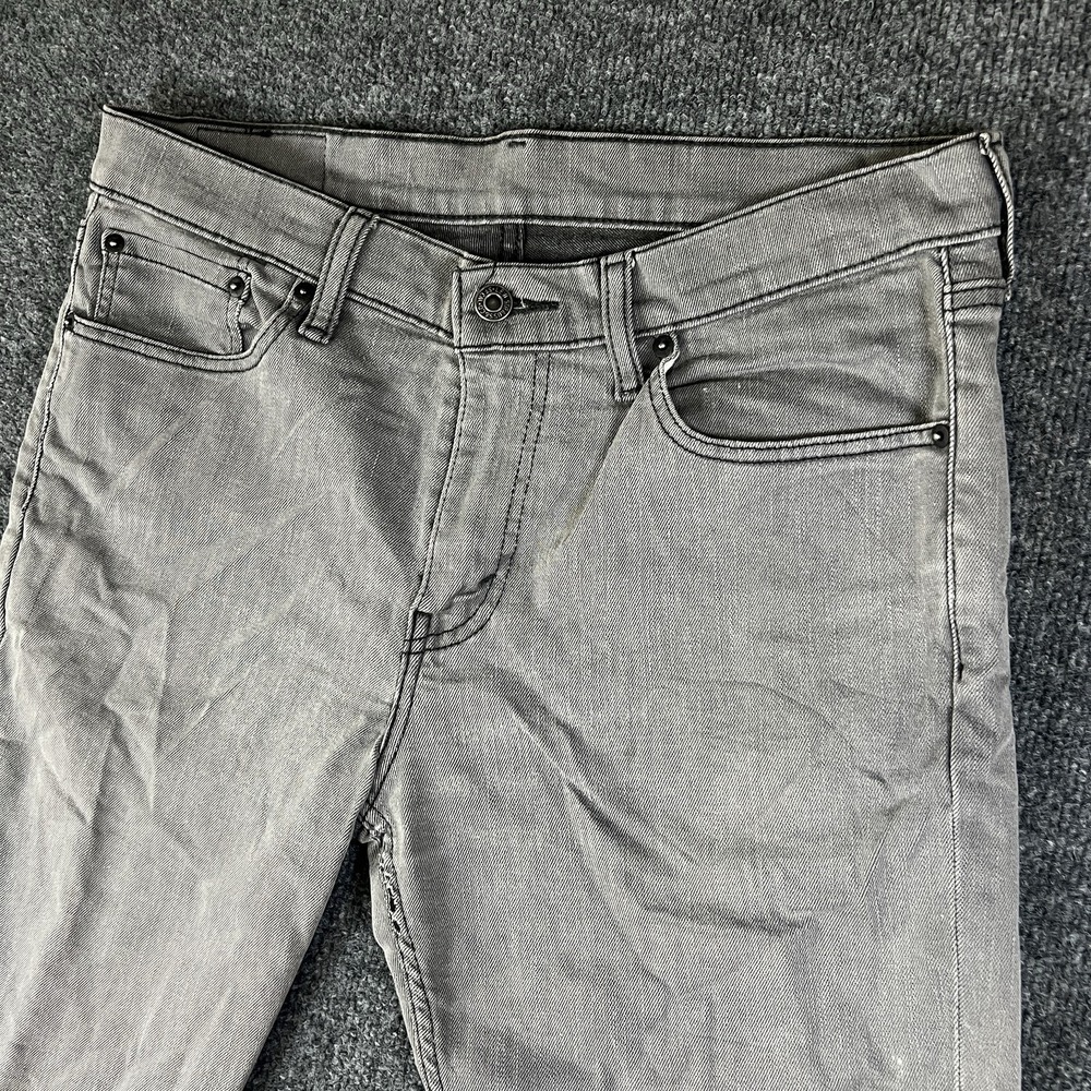 Levi's 511 Slim Fit‎ Jeans Gray Stretch W33 L30 0338 Indonesia Low Rise READ